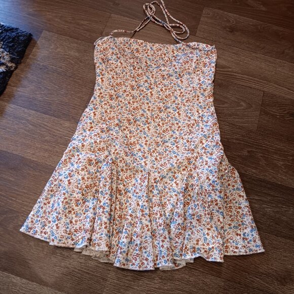Princess polly Delamere Mini Dress Multi / Floral sz 2 new - Picture 3 of 5